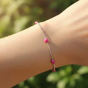"Trendy Handmade Bracelet – A Stylish Gift for Women & Girls, MAR091356